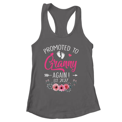 Promoted To Granny Again Est 2027 Mothers Day Shirt & Tank Top | siriusteestore