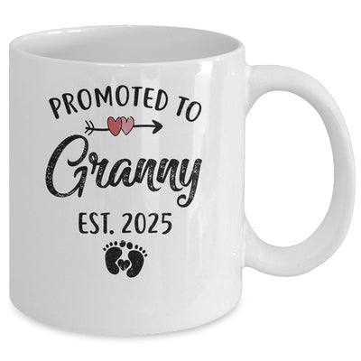 Promoted To Granny Est 2025 First Time Mothers Day Mug | siriusteestore