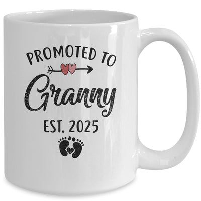 Promoted To Granny Est 2025 First Time Mothers Day Mug | siriusteestore