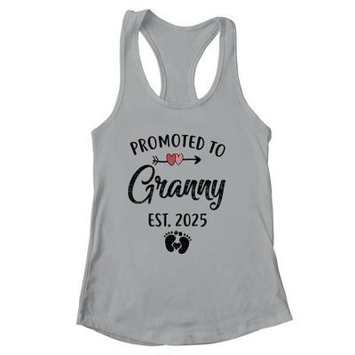 Promoted To Granny Est 2025 First Time Mothers Day Shirt & Tank Top | siriusteestore
