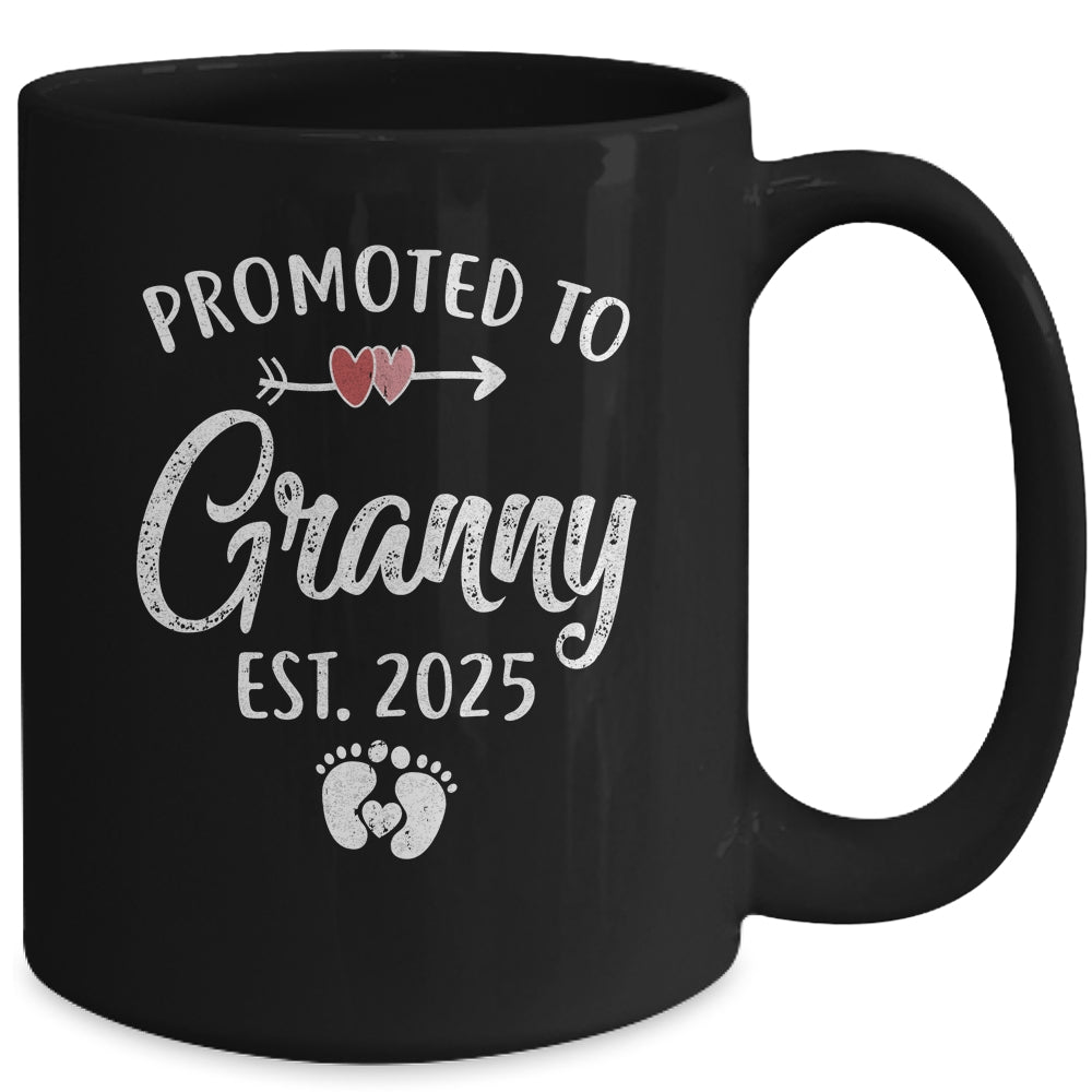 Promoted To Granny Est 2025 Funny First Time Mothers Day Mug | siriusteestore