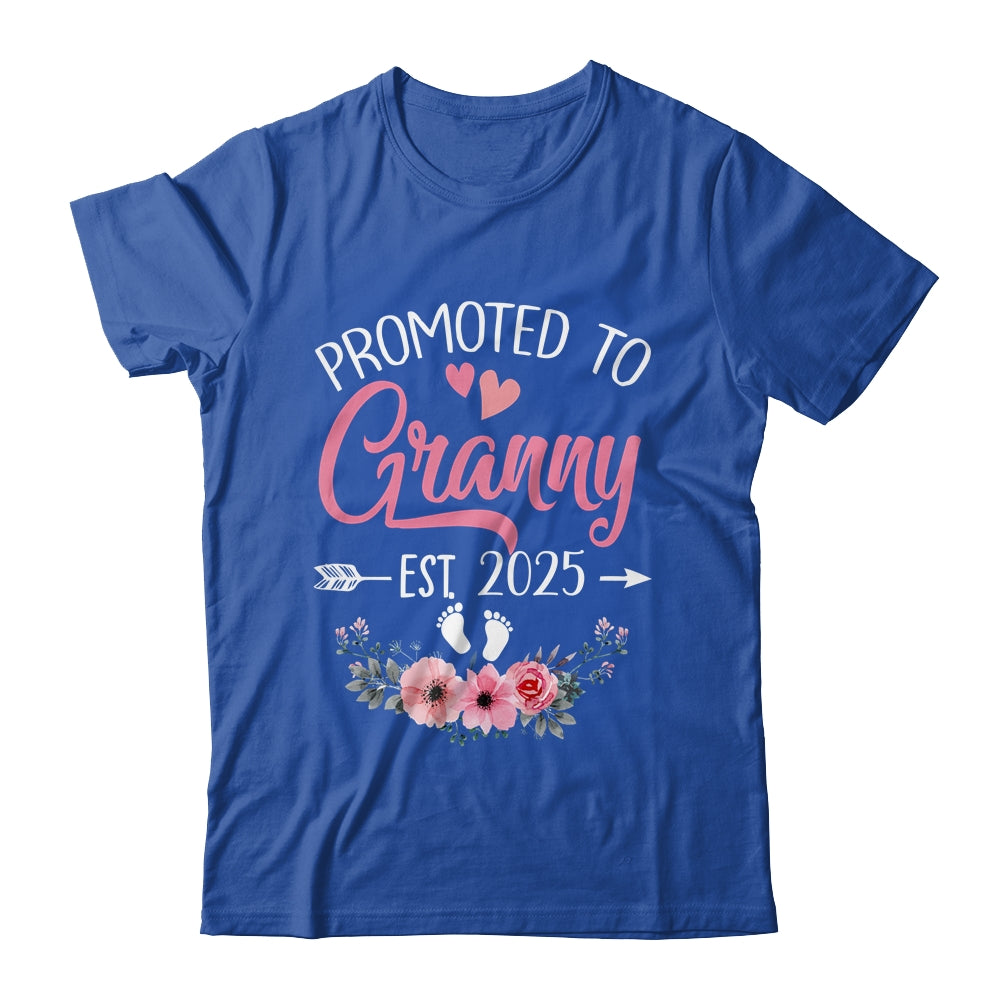 Promoted To Granny Est 2025 Mothers Day First Time Shirt & Tank Top | siriusteestore