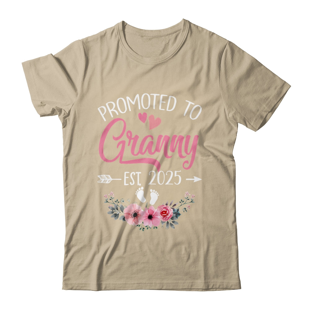 Promoted To Granny Est 2025 Mothers Day First Time Shirt & Tank Top | siriusteestore