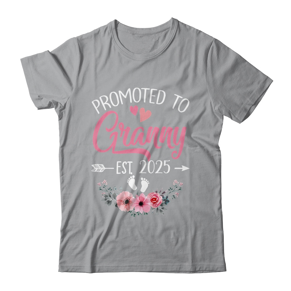 Promoted To Granny Est 2025 Mothers Day First Time Shirt & Tank Top | siriusteestore
