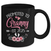 Promoted To Granny Est 2025 Mothers Day First Time Mug | siriusteestore