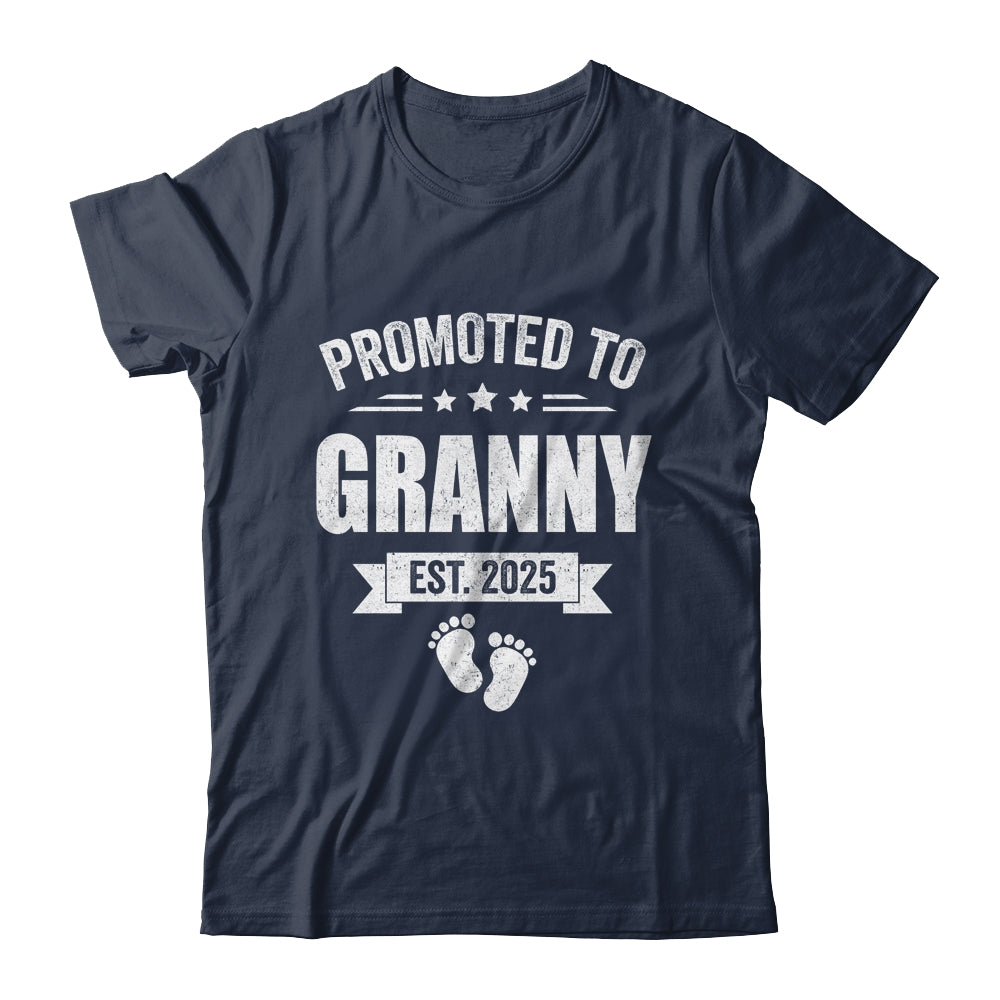 Promoted To Granny Est 2025 Mothers Day First Time New Shirt & Tank Top | siriusteestore