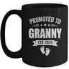 Promoted To Granny Est 2025 Mothers Day First Time New Mug | siriusteestore