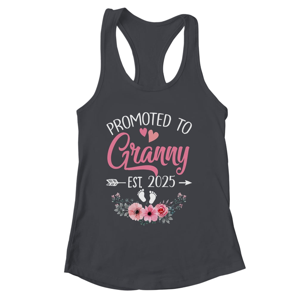Promoted To Granny Est 2025 Mothers Day First Time Shirt & Tank Top | siriusteestore