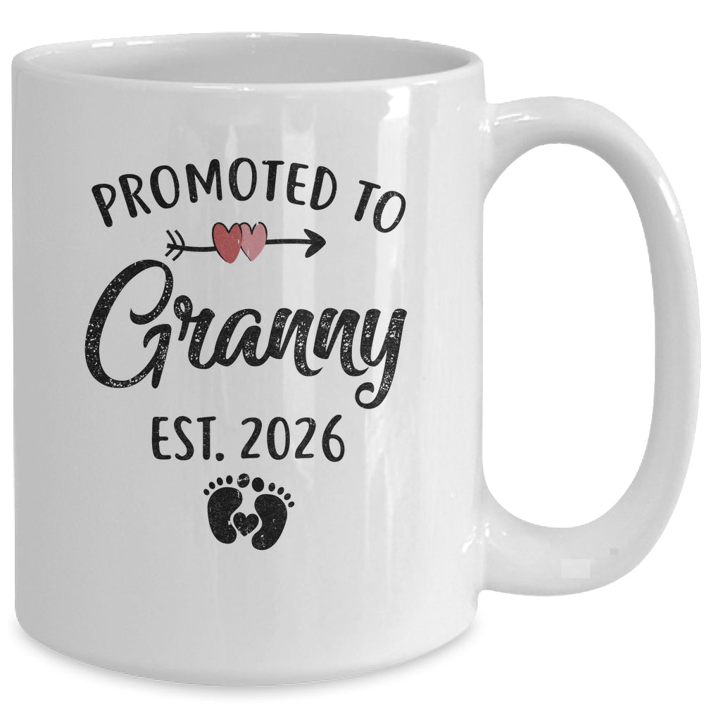 Promoted To Granny Est 2026 First Time Mothers Day Mug | siriusteestore