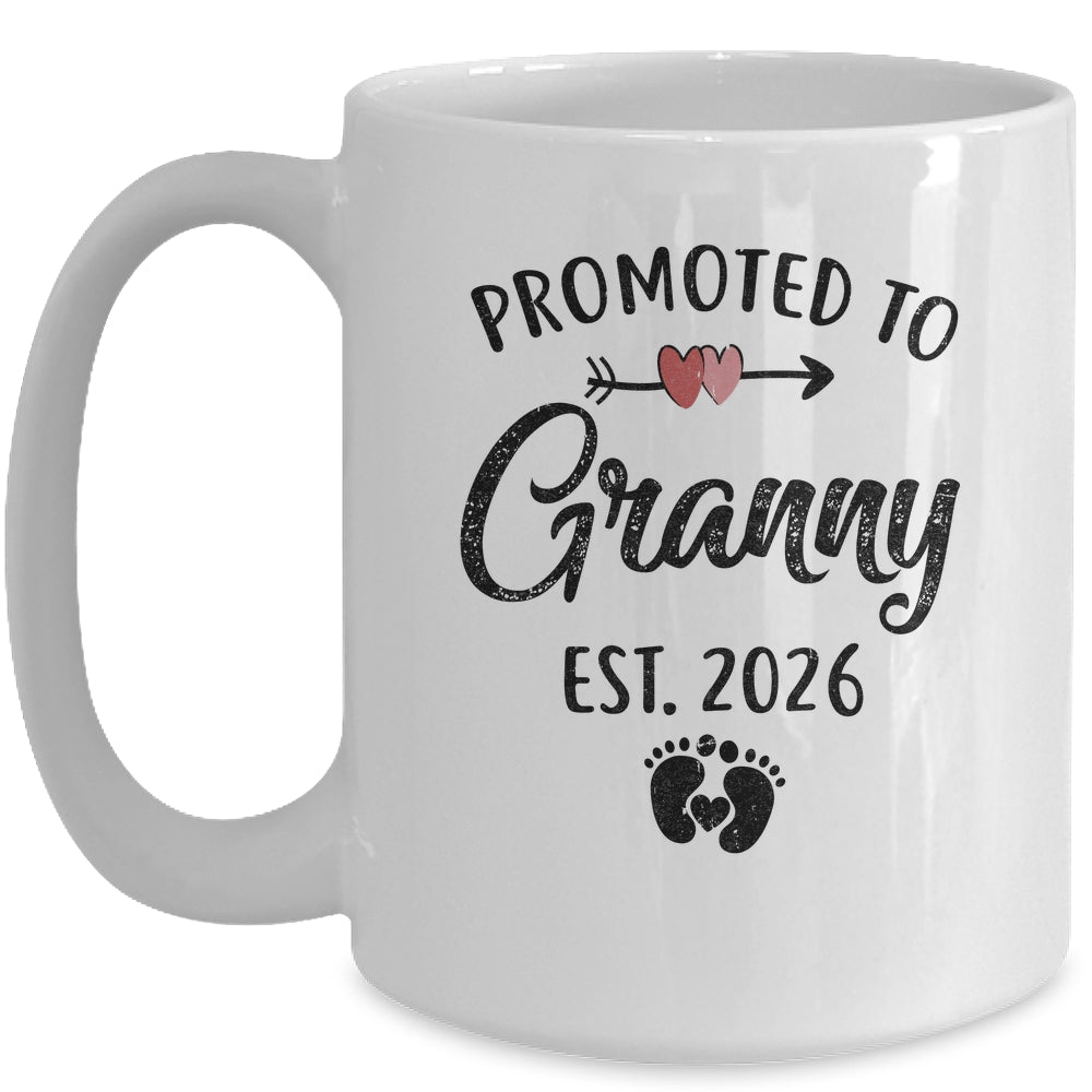 Promoted To Granny Est 2026 First Time Mothers Day Mug | siriusteestore