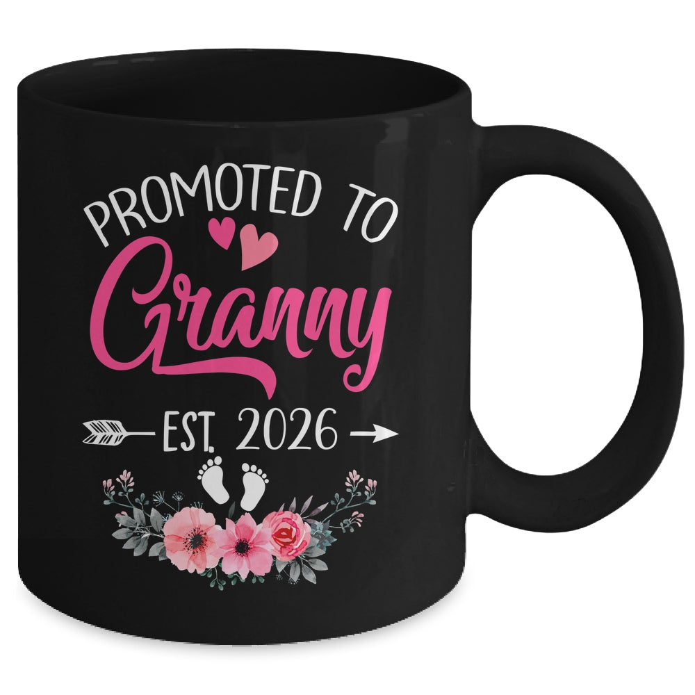 Promoted To Granny Est 2026 Mothers Day First Time Mug | siriusteestore