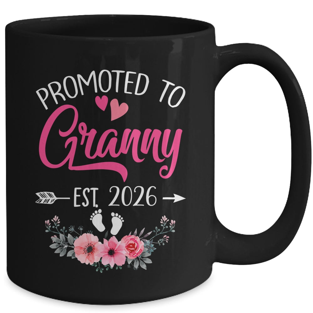 Promoted To Granny Est 2026 Mothers Day First Time Mug | siriusteestore