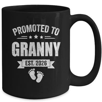 Promoted To Granny Est 2026 Mothers Day First Time New Mug | siriusteestore