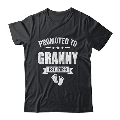 Promoted To Granny Est 2026 Mothers Day First Time New Shirt & Hoodie | siriusteestore