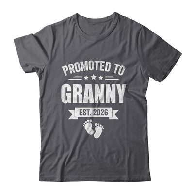Promoted To Granny Est 2026 Mothers Day First Time New Shirt & Hoodie | siriusteestore