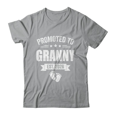 Promoted To Granny Est 2026 Mothers Day First Time New Shirt & Hoodie | siriusteestore