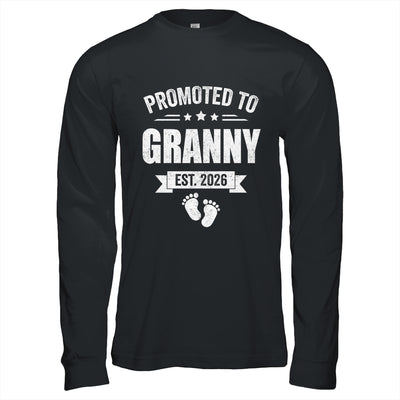 Promoted To Granny Est 2026 Mothers Day First Time New Shirt & Hoodie | siriusteestore