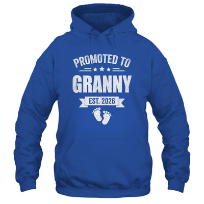 Promoted To Granny Est 2026 Mothers Day First Time New Shirt & Hoodie | siriusteestore