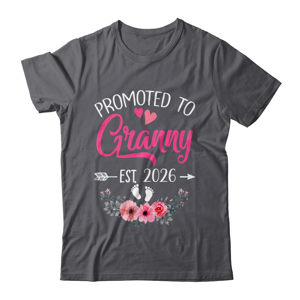 Promoted To Granny Est 2026 Mothers Day First Time Shirt & Tank Top | siriusteestore