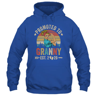 Promoted To Granny Est 2026 Retro First Time Granny Shirt & Tank Top | siriusteestore