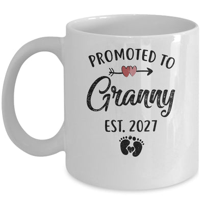 Promoted To Granny Est 2027 First Time Mothers Day Mug | siriusteestore