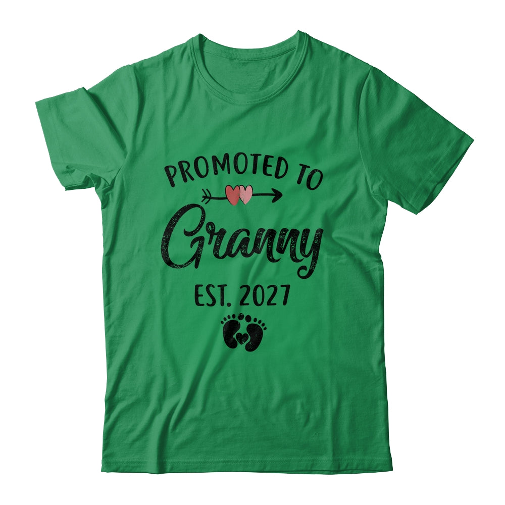 Promoted To Granny Est 2027 First Time Mothers Day Shirt & Hoodie | siriusteestore
