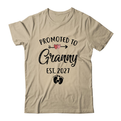 Promoted To Granny Est 2027 First Time Mothers Day Shirt & Hoodie | siriusteestore