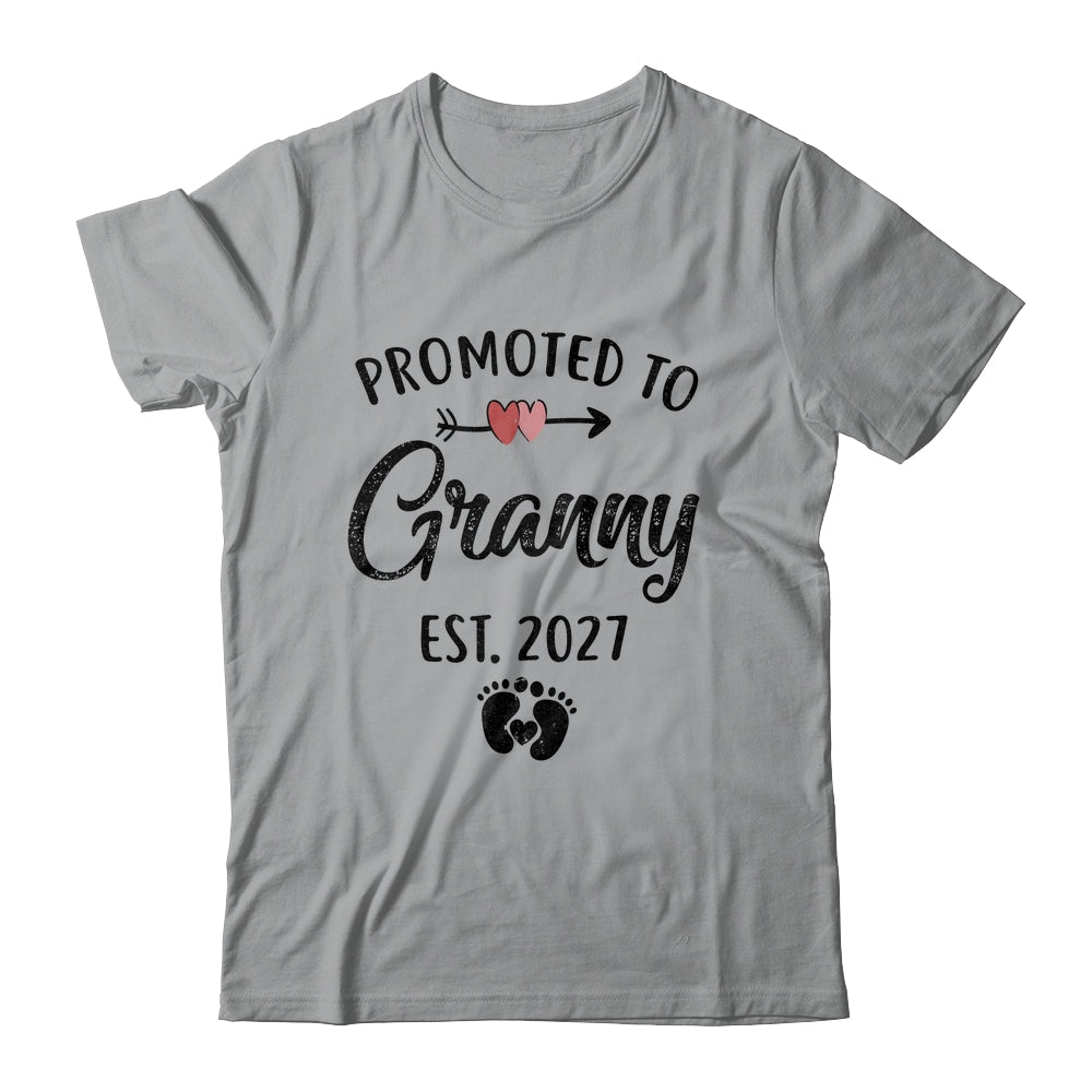 Promoted To Granny Est 2027 First Time Mothers Day Shirt & Hoodie | siriusteestore