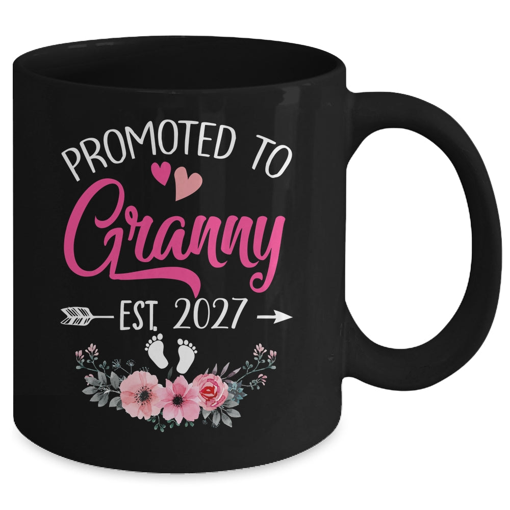 Promoted To Granny Est 2027 Mothers Day First Time Mug | siriusteestore