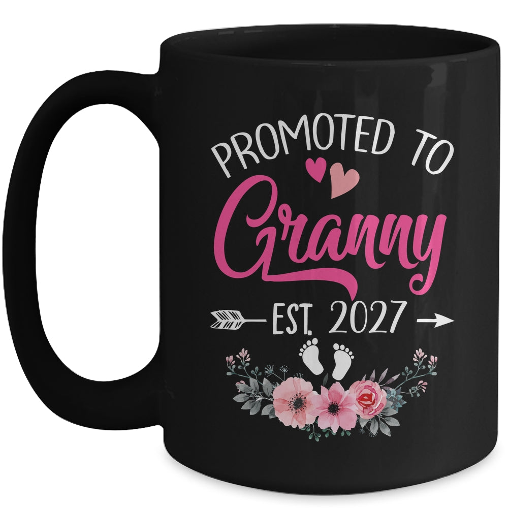 Promoted To Granny Est 2027 Mothers Day First Time Mug | siriusteestore