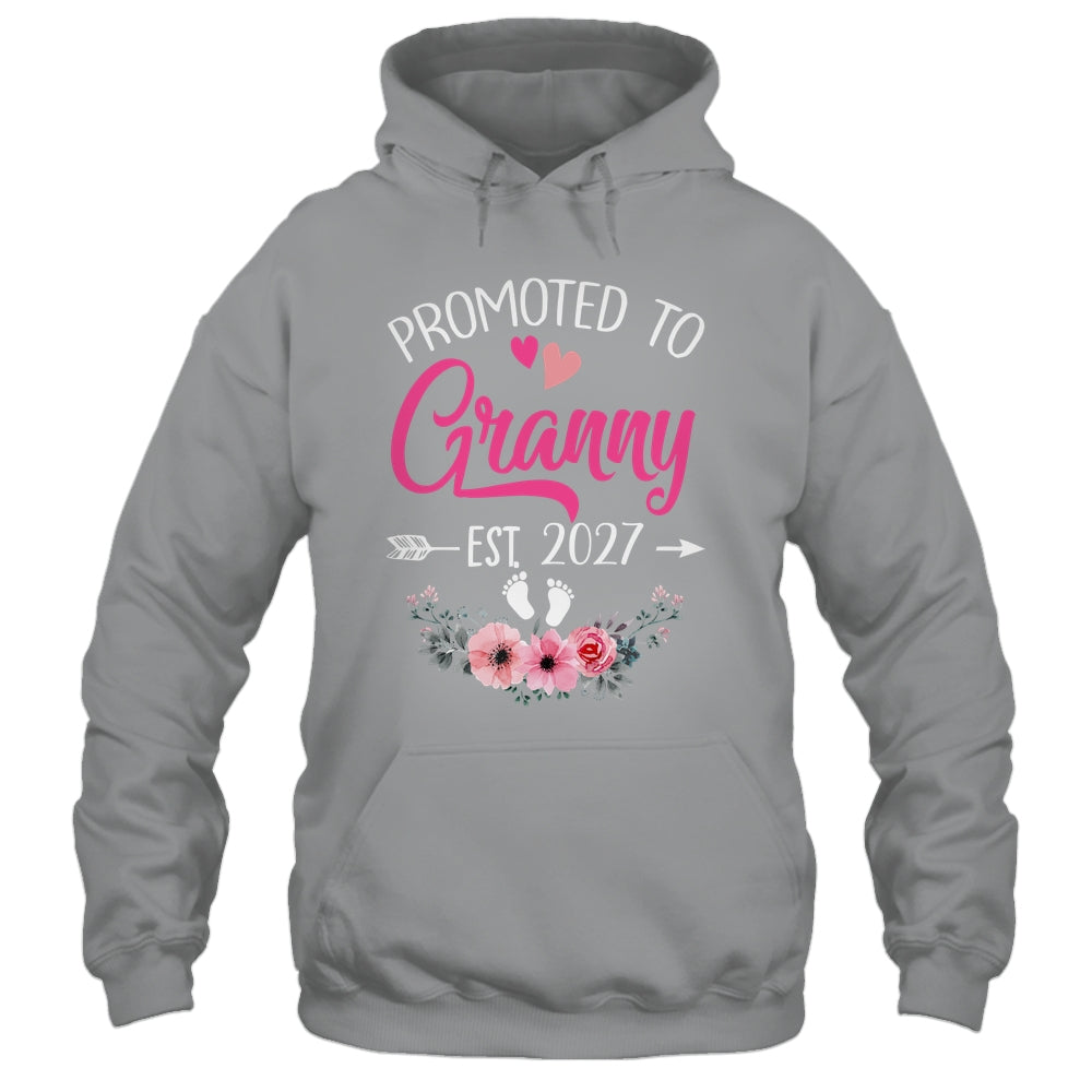 Promoted To Granny Est 2027 Mothers Day First Time Shirt & Tank Top | siriusteestore
