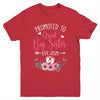 Promoted To Great Big Sister Est 2025 New Sister Youth Shirt | siriusteestore