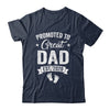 Promoted To Great Dad Est 2026 Pregnancy Announcement Shirt & Hoodie | siriusteestore
