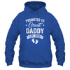 Promoted To Great Daddy Est 2026 Pregnancy Announcement Shirt & Hoodie | siriusteestore