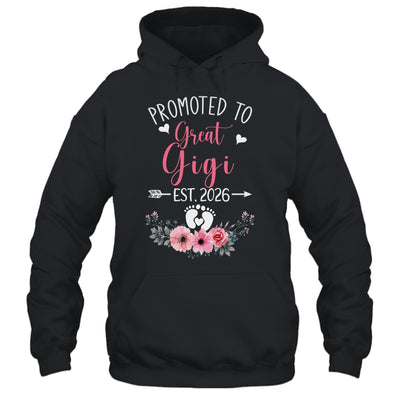 Promoted To Great Gigi Est 2026 Mothers Day Shirt & Tank Top | siriusteestore