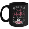 Promoted To Great Godmother Est 2025 Mothers Day Mug | siriusteestore
