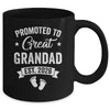 Promoted To Great Grandad Est 2026 Pregnancy Announcement Mug | siriusteestore