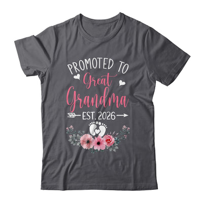 Promoted To Great Grandma Est 2026 Mothers Day Shirt & Tank Top | siriusteestore