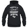 Promoted To Great Granny Est 2025 Pregnancy Announcement Shirt & Tank Top | siriusteestore
