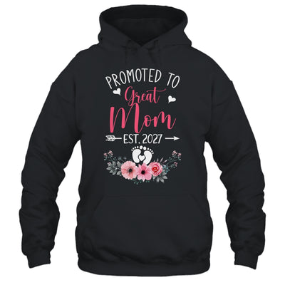 Promoted To Great Mom Est 2027 Mothers Day Shirt & Tank Top | siriusteestore