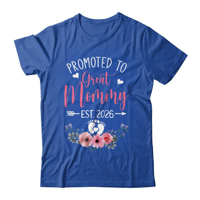 Promoted To Great Mommy Est 2026 Mothers Day Shirt & Tank Top | siriusteestore