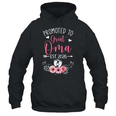 Promoted To Great Oma Est 2026 Mothers Day Shirt & Tank Top | siriusteestore