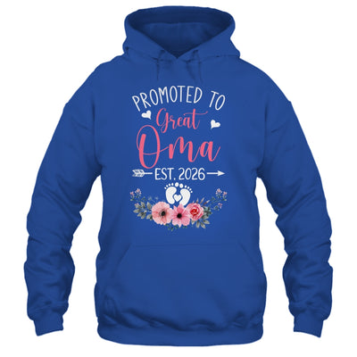 Promoted To Great Oma Est 2026 Mothers Day Shirt & Tank Top | siriusteestore