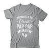 Promoted To Great Pap Pap Est 2026 Pregnancy Announcement Shirt & Hoodie | siriusteestore