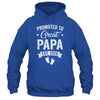 Promoted To Great Papa Est 2026 Pregnancy Announcement Shirt & Hoodie | siriusteestore