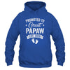 Promoted To Great Papaw Est 2026 Pregnancy Announcement Shirt & Hoodie | siriusteestore