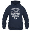 Promoted To Great Pawpaw Est 2026 Pregnancy Announcement Shirt & Hoodie | siriusteestore