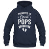 Promoted To Great Pops Est 2026 Pregnancy Announcement Shirt & Hoodie | siriusteestore