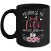 Promoted To Great Titi Est 2025 Mothers Day Mug | siriusteestore