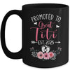 Promoted To Great Titi Est 2025 Mothers Day Mug | siriusteestore